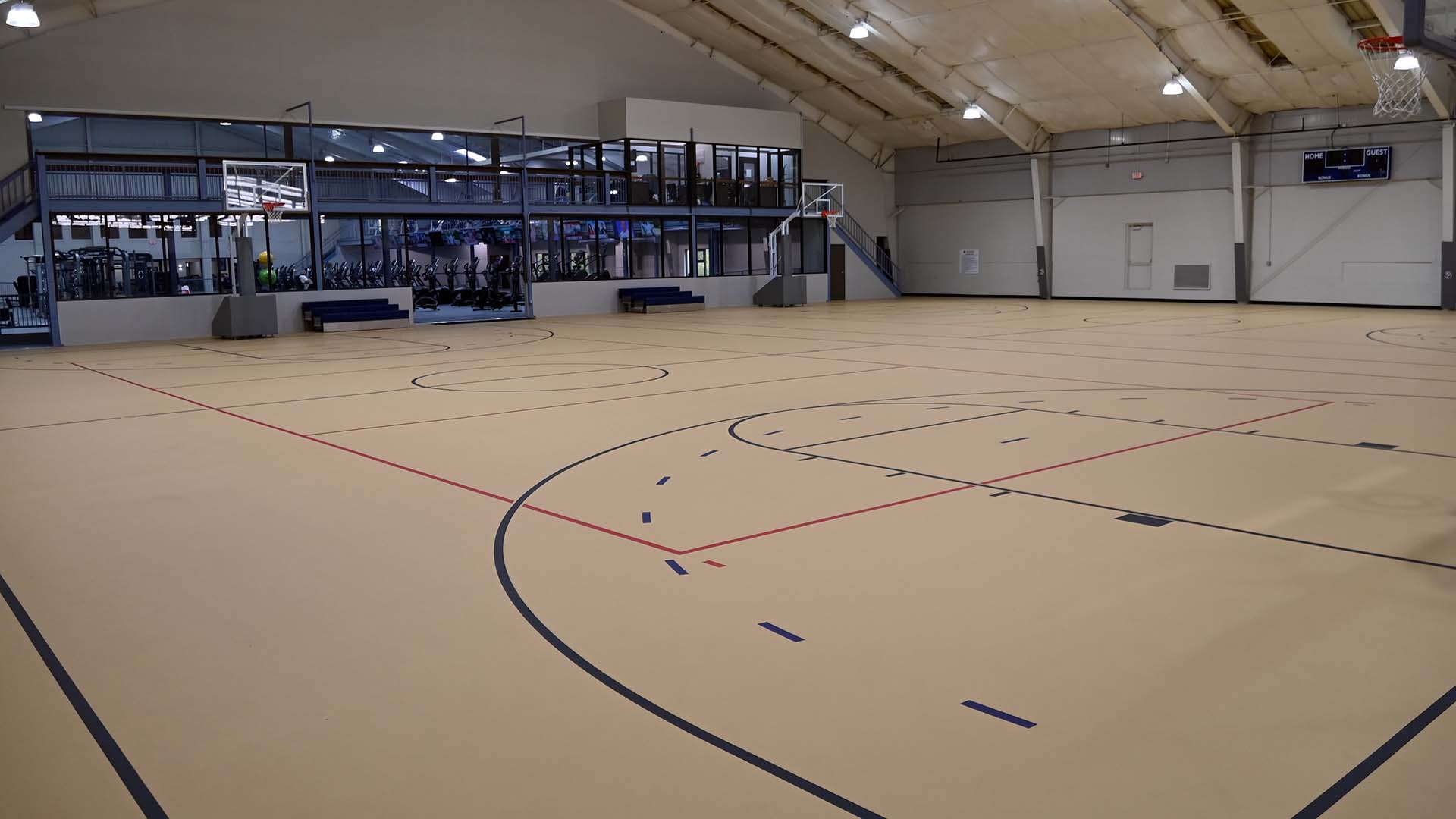 Multi-Use Courts at Mentor Community Recreation Center